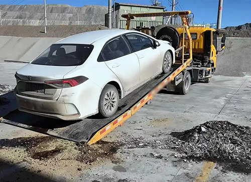 永城市道路救援拖车